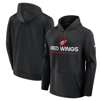 Detroit Red Wings pánská mikina s kapucí Authentic Pro Rink Poly Fleece POH