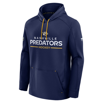 Nashville Predators pánská mikina s kapucí Authentic Pro Rink Poly Fleece POH
