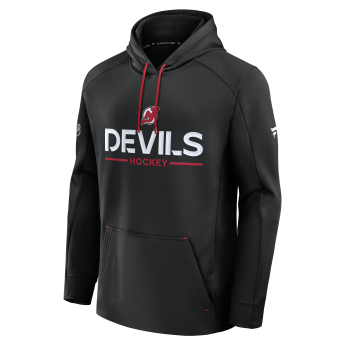 New Jersey Devils pánská mikina s kapucí Authentic Pro Rink Poly Fleece POH