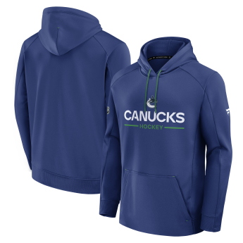 Vancouver Canucks pánská mikina s kapucí Authentic Pro Rink Poly Fleece POH
