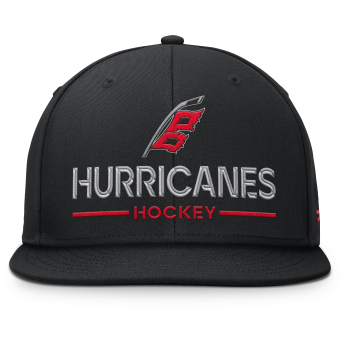Carolina Hurricanes čepice flat kšiltovka Authentic Pro A/Cap Flat Brim Square Visor Structured Adjustable