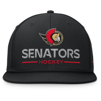 Ottawa Senators čepice flat kšiltovka Authentic Pro A/Cap Flat Brim Square Visor Structured Adjustable