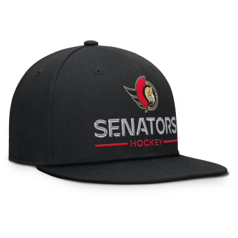 Ottawa Senators čepice flat kšiltovka Authentic Pro A/Cap Flat Brim Square Visor Structured Adjustable