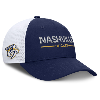 Nashville Predators čepice baseballová kšiltovka Authentic Pro A/Cap Structured Adj. Meshback
