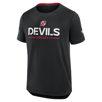 New Jersey Devils pánské tričko Authentic Pro SS Rink Tee