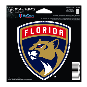 Florida Panthers magnetka Die Cut