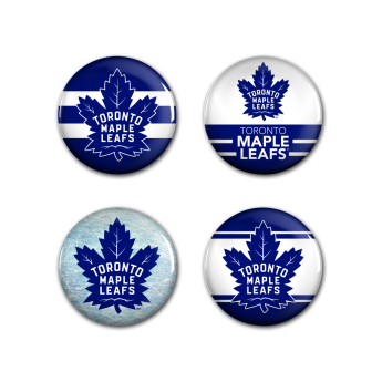 Toronto Maple Leafs placka Button 4 Pack