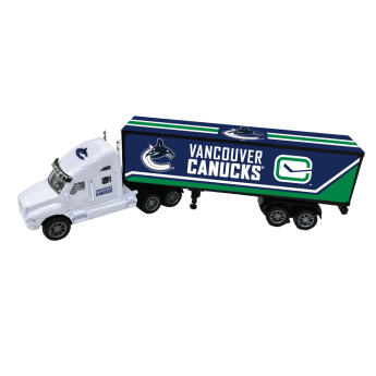 Vancouver Canucks kamion 18-Wheeler Big Rig Truck White