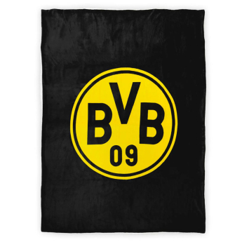 Borussia Dortmund fleecová deka Sherpa