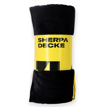 Borussia Dortmund fleecová deka Sherpa