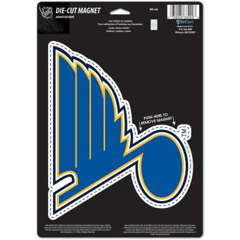 St. Louis Blues magnetka Die Cut