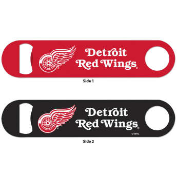 Detroit Red Wings otvírák Metal 2 Sided