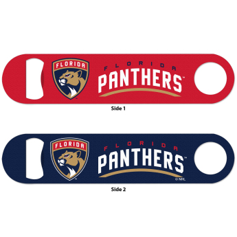 Florida Panthers otvírák Metal 2 Sided