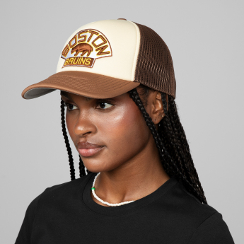 Boston Bruins čepice baseballová kšiltovka Vintage Block Trucker