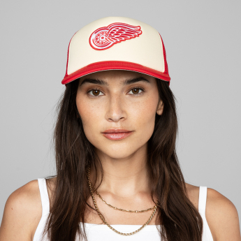 Detroit Red Wings čepice baseballová kšiltovka Vintage Block Trucker