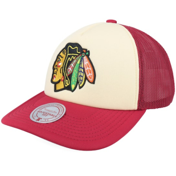 Chicago Blackhawks čepice baseballová kšiltovka Vintage Block Trucker