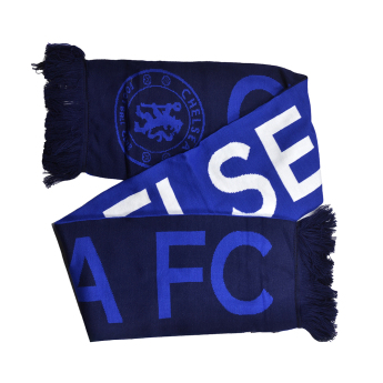 FC Chelsea zimní šála Reverse blue