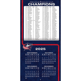 Columbus Blue Jackets kalendář 2026 Wall