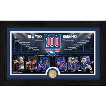 New York Rangers sběratelská plaketa 100th bronze coin Timeline photo mint