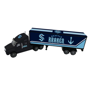 Seattle Kraken kamion 18-Wheeler Big Rig Truck Black