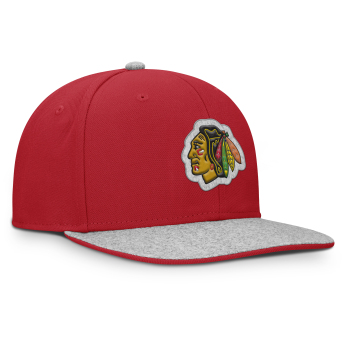 Chicago Blackhawks čepice flat kšiltovka Loden Structured Adjustable Flat Brim