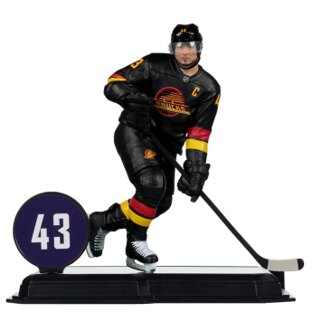 Vancouver Canucks figurka Quinn Hughes #43 SportsPicks Black Jersey
