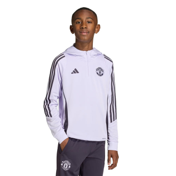 Manchester United dětská mikina s kapucí Track tint