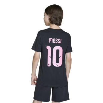 Lionel Messi dětské tričko MESSI Graphic black