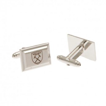 West Ham United manžetové knoflíčky Silver Plated Cufflinks