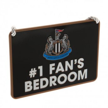 Newcastle United značka do ložnice Bedroom Sign No1 Fan