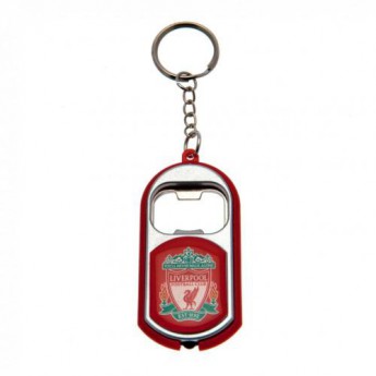 FC Liverpool přívěšek s otvírakem Key Ring Torch Bottle Opener