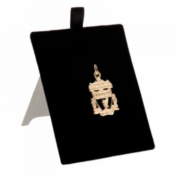 FC Liverpool zlatý přívěšek 9ct Gold Pendant Crest