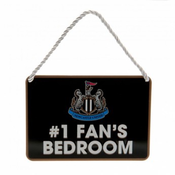 Newcastle United značka do ložnice Bedroom Sign No1 Fan