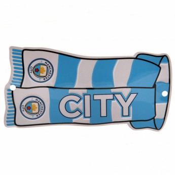 Manchester City cedule na okno Show Your Colours Window Sign