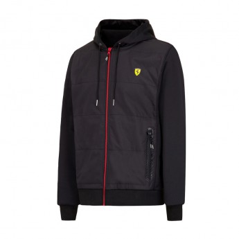 Ferrari pánská mikina s kapucí Full Zip black F1 Team 2016