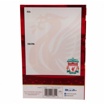 FC Liverpool narozeninové přání Pop-Up Birthday Card