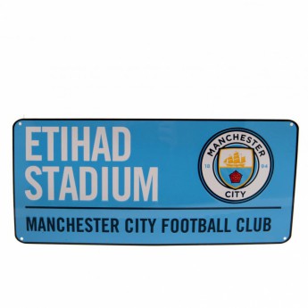 Manchester City cedule na zeď Street Sign BL